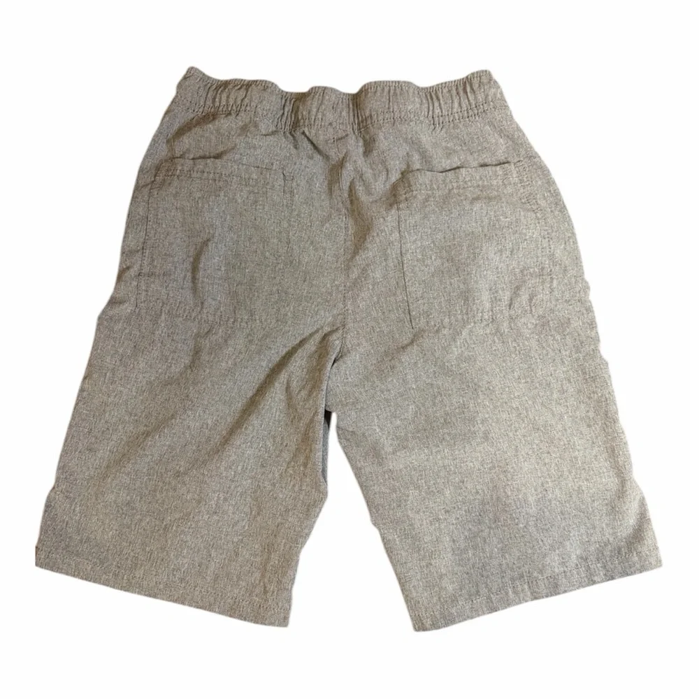 Cat & Jack Drawstring Cargo Shorts - Light Gray - size L